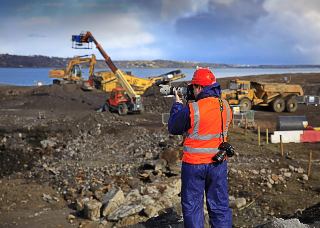 Construction Site Commercial Photography Ireland