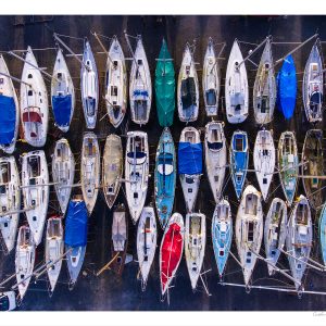 Crosshaven Boatyard From Above