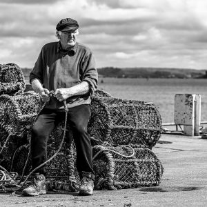 Lobster fisherman, Crosshaven